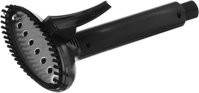 Stoomstrijkijzer Kopstuk - Kledingstomer Accessoire - Snel Kreukels Verwijderen - Universele Compatibiliteit - 24.5 cm Lengte - Zwart