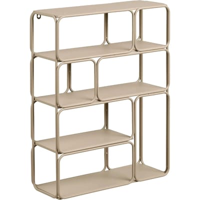 House Nordic Wandrek Lanciano - Metaal Beige - 48x18x64cm