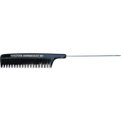 Efalock Professional Kammen Nylon naald toupetkam 8,0 Puntkammen Dames