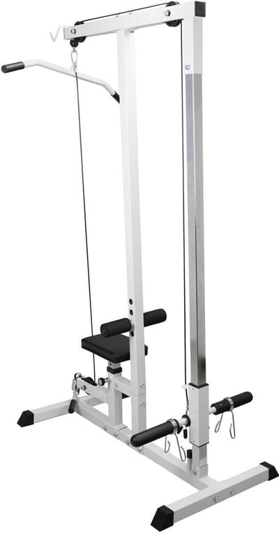 React Pulley Machine met zitplaats
