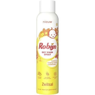 Robijn Zwitsal Dry Wash Spray - 200 ml - Voordeelverpakking
