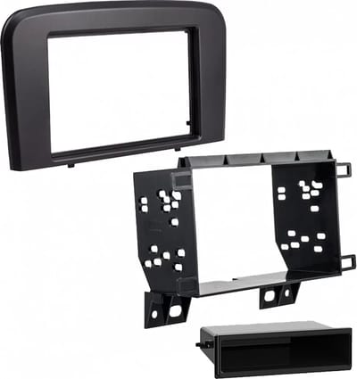 2-DIN-radiopaneel met opbergvak Volvo S80 (TS) 08/1998-06/2004 (METRA)