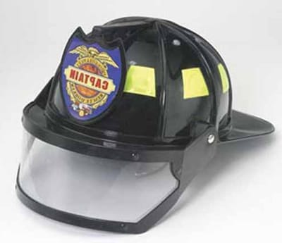 Brandweerman Helm - Verkleedhelm Speelgoed - Doen alsof Spel - Met Vizier - Volwassen Maat - Rood