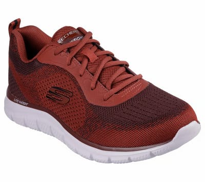Skechers TRACK - GLENDOR herenschoenen vegan 232699 BURG