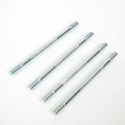set van 4 cilinderbouten voor bromfiets mbk 51 Ø7mm l127mm nieuw av7 av10