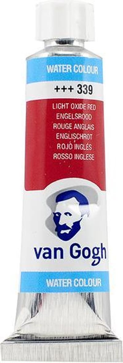 Van Gogh Water Colour tube 10 ml Light Oxide Red (339)