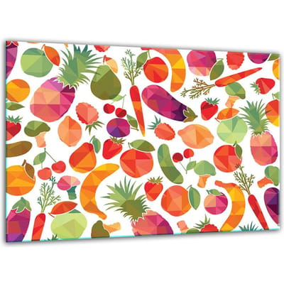 TMK ArtDeko - Snijplank - 30x22cm - Glas - Ovaal - Veilig