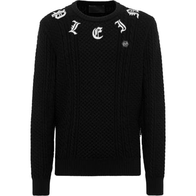 Pullover Ronde Hals Monogram