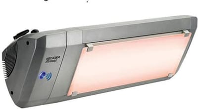 Heliosa 9.3 Screen Glas met Bluethoot Terrasverwarming / patioverwarming Buitenverwarming / Serre verwarmer met Amberlight ,PRG-9.3-AL-SC-APP