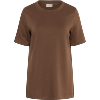 Dames-T-shirt KAFFE Curve Annia