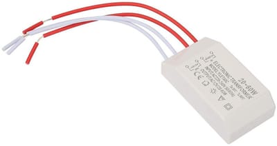 Allecto - Elektronische Transformator - Spanningsomvormer - Stabiele uitgangsspanning - Ultradunne behuizing - Energiezuinig - Geschikt voor divers...