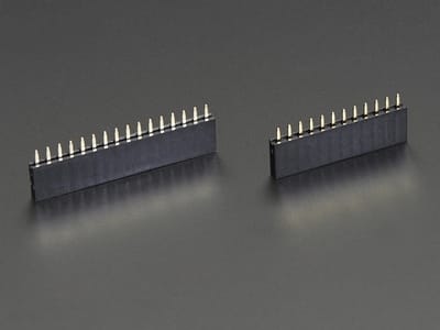 Feather Header Kit 12pin and 16pin Female Header Set Adafruit 2886
