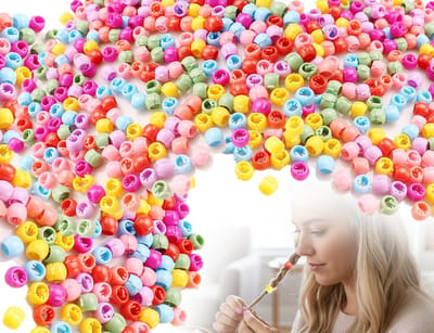 Kleurige Plastic Haarclips - 100 Stuks voor Verjaardagsfeesten, Feestjes, Festivals en Dagelijks Gebruik