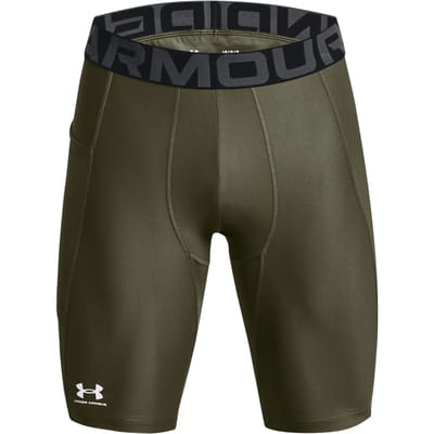 Korte Broek Under Armour Short Long Avec Poche Heatgear