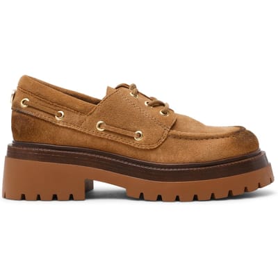 Steve Madden Detroit Flat Shoes Taupe Suede Taglia: 37 | Mocassini Outlet | Donna | Nero