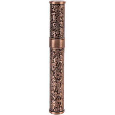 Metalen Opbergfles Buis Container Zinklegering Uitstekende Afsluiting Waterdicht Opbergbuis Houder Red Bronze black