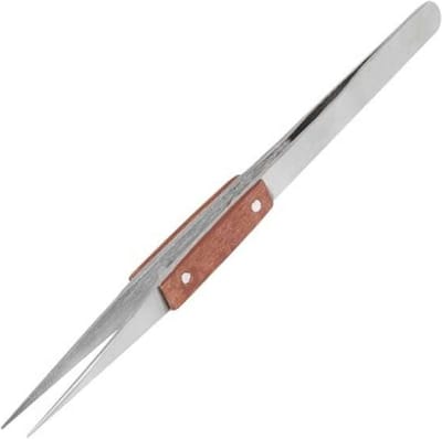 Model Craft Hobbypincet - PTW1134 Straight Tweezer w/heat resistant grip Gereedschap
