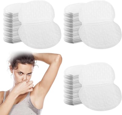 60 Stuks Zelfklevende Onderarm Pads - Onzichtbare Zweetpads voor Onderarmen, Comfortabele Anti-Zweet Oplossing voor Heren en Dames