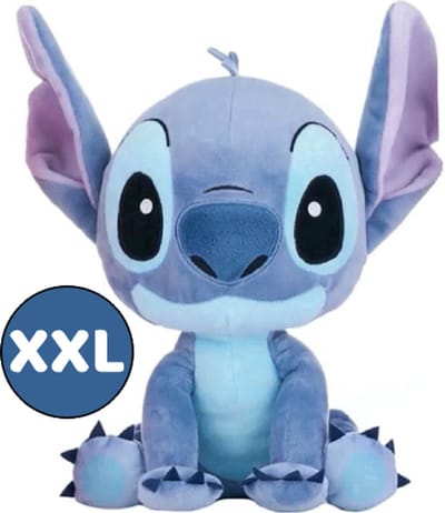 Stitch - Disney Lilo & Stitch Pluche Knuffel XXL 70 cm - Mega Grote XL Plush - Lilo en Stitch Extra Groot - Angel - Leroy - Scrump - Stitch - Speelgoed Cadeau Kinderen Jongens Meisjes