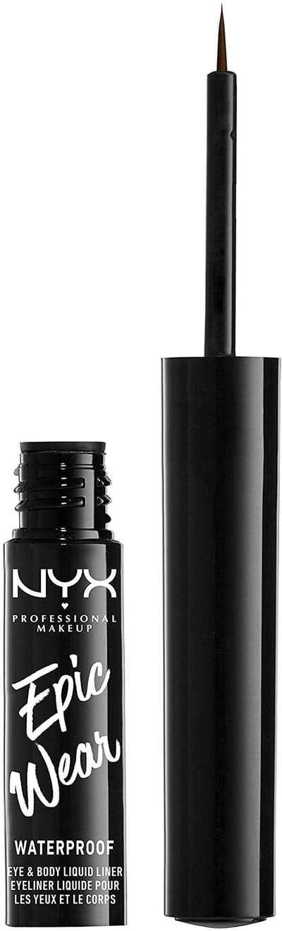 Nyx Professionnal Makeup Epic Wear Liner Semi Permanent Liquid Liner - Brown - Waterdichte vloeibare eyeliner - Bruin