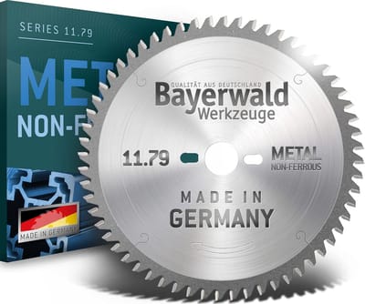 Cirkelzaagblad Ø 250 mm voor Aluminium en Kunststof - Trapeziumtanden Negatief (100 Tanden)