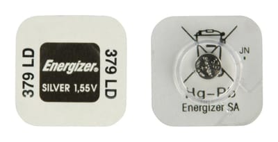 Energizer - Ag2O batterij - 1,55V / SR63-SR521 (379) -  1 stuk