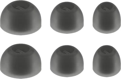 Ibley ComfortFit Siliconen oortips voor Bowers & Wilkins Pi5 (S2) & Pi7 (S2) zwart - Siliconen Earplug - S/M/L formaat - 3 paar - 3 maten - B&W Pi5 (S2) oortips - B&W Pi7 (S2) oortips