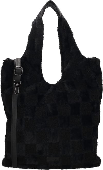 Beagles Foz Shopper - Schoudertas - Crossbody - Teddy - Tote Bag - Dames Tas - Zwart