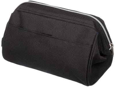 5Five Toilettas / make up etui - opberg tasje - zwart - 15 x 28 x 16 cm - kinderen - volwassenen