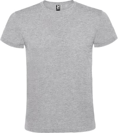 Heather Grijs 5 pack t-shirts Merk Roly Atomic 150 maat S