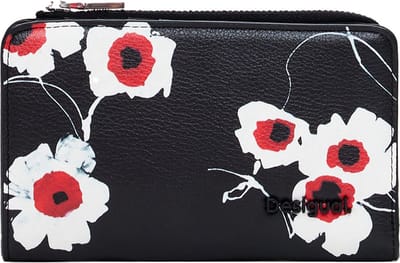Desigual Portemonnee Chandra Emma 2.0 Wallet Black Zwart