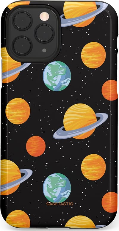 Casetastic Hoesje Geschikt voor Apple iPhone 11 Pro - Stijlvolle Beschermende Duo-layer Case - Universum reis