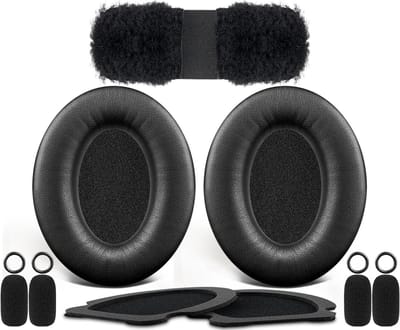 Comfortabele Oorkussens en Hoofdband + Microfoon Schuim Covers Vervangingskit voor Bose Aviation X A10/A20 Hoofdtelefoon