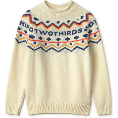 TWOTHIRDS Bantry - Ecru Maat: XS | Gebreide Truien Outlet | Dames | Ecru
