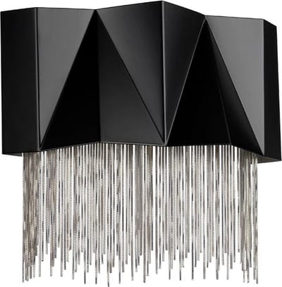 Hinkley/ Fredrick Ramond LED Wandlamp Zuma | 3W 3000K 300Lm 830 | Dimbaar | Satin Black/ Silver