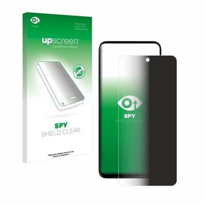 upscreen - privacy screenprotector voor Motorola Moto G15 - Folie Beschermfolie Blauwlichtfilter