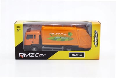 RMZ City Vuilniswagen 1:64 metalen gegoten speelgoed