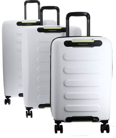Hedgren Trolley Grip Nest Set Vaporous Grey Wit 74cm