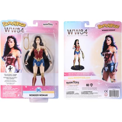 Noble Collection DC Universe Wonder Woman BendyFig 7.5 Inch Action Figure