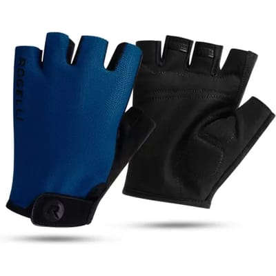 Rogelli Core Heren Fietshandschoenen - Zomer - Korte vinger - Donkerblauw