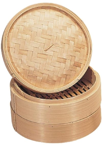 Bamboe Stoomboot 6-Inch Kookfornuis Keukengerei voor Groenten en Pannenkoek