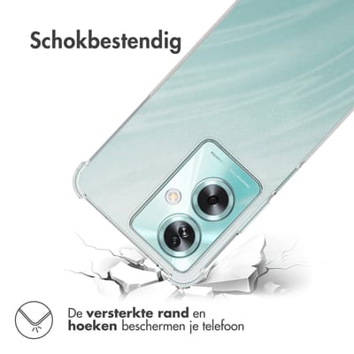 imoshion Hoesje - Geschikt voor Oppo A79 - Shockproof Case - Transparant