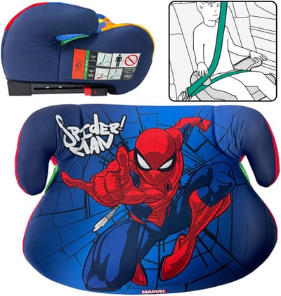 MARVEL Spider Man ISOFIX-stoel, autostoel, autostandaard voor jongen 22-36 kg, 125-150 cm