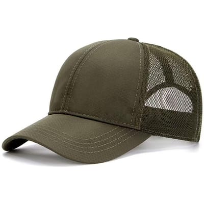 XL 65cm Grote Maat Heren Zomer Mesh Baseballpet Sneldrogend Outdoor Verstelbaar Snapback Casual Zonbescherming Eendensnavelpet L 58-60cm black