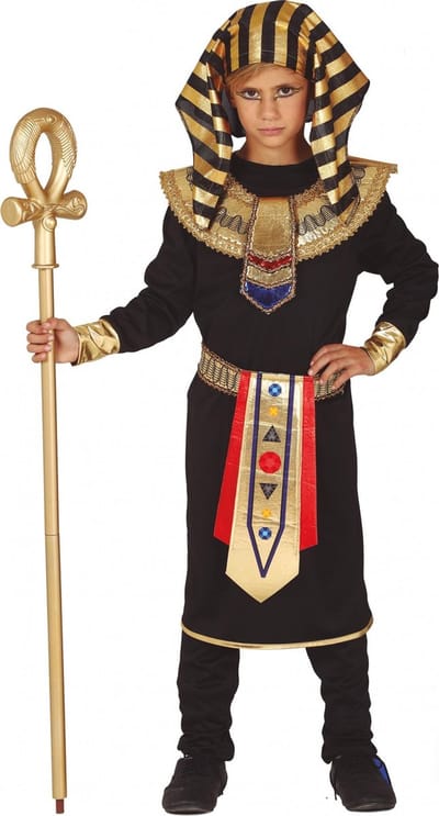 Fiestas Guirca - Egyptian jongen (5-6 jaar) - Carnavalskleding - Carnaval - carnavalskleding 2027 - Carnaval kostuum