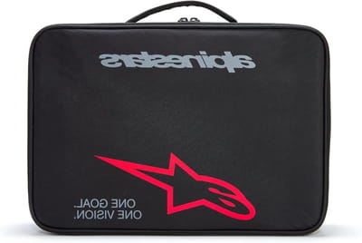 Brillenhoes - Opbergtas - Motoraccessoires - Modulaire Indeling - 37 x 40 x 11 cm - Zwart