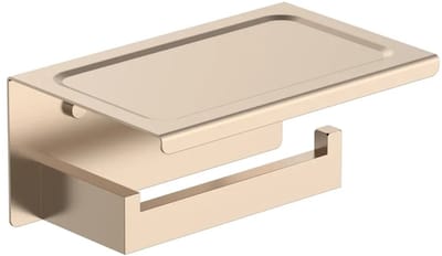 DutchLine - Phone Toiletrolhouder – Geborsteld koper
