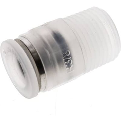 10mm x R3/8'' PA Insteekfitting Buitendraad EPDM/PTFE