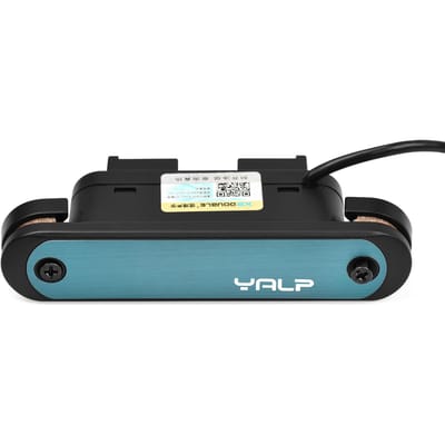 YALP ​​Y1 Gitaar Pickup Draadloos Akoestisch Gitaar Pickup Systeem Elektrische Basgitaar Voorversterker blauw