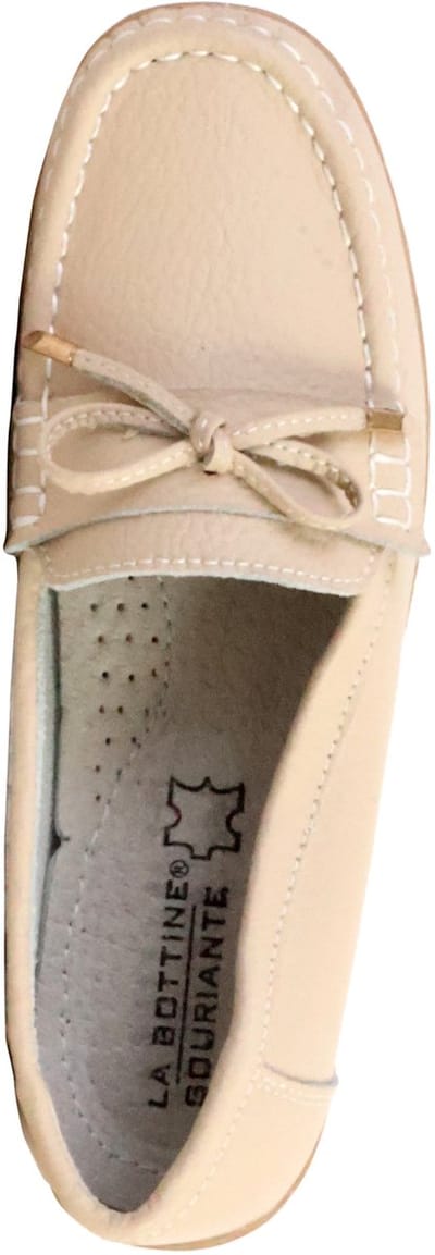 LBS leren mocassin